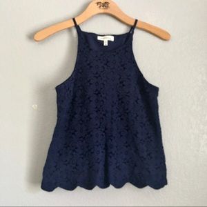 Navy Blue Top
